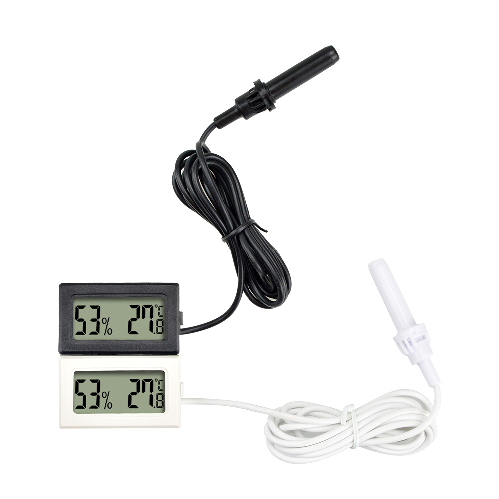 2pcs มินิดิจิตอลเครื่องวัดอุณห - Digital Hygrometer Probe บทวิจารณ์และราคา